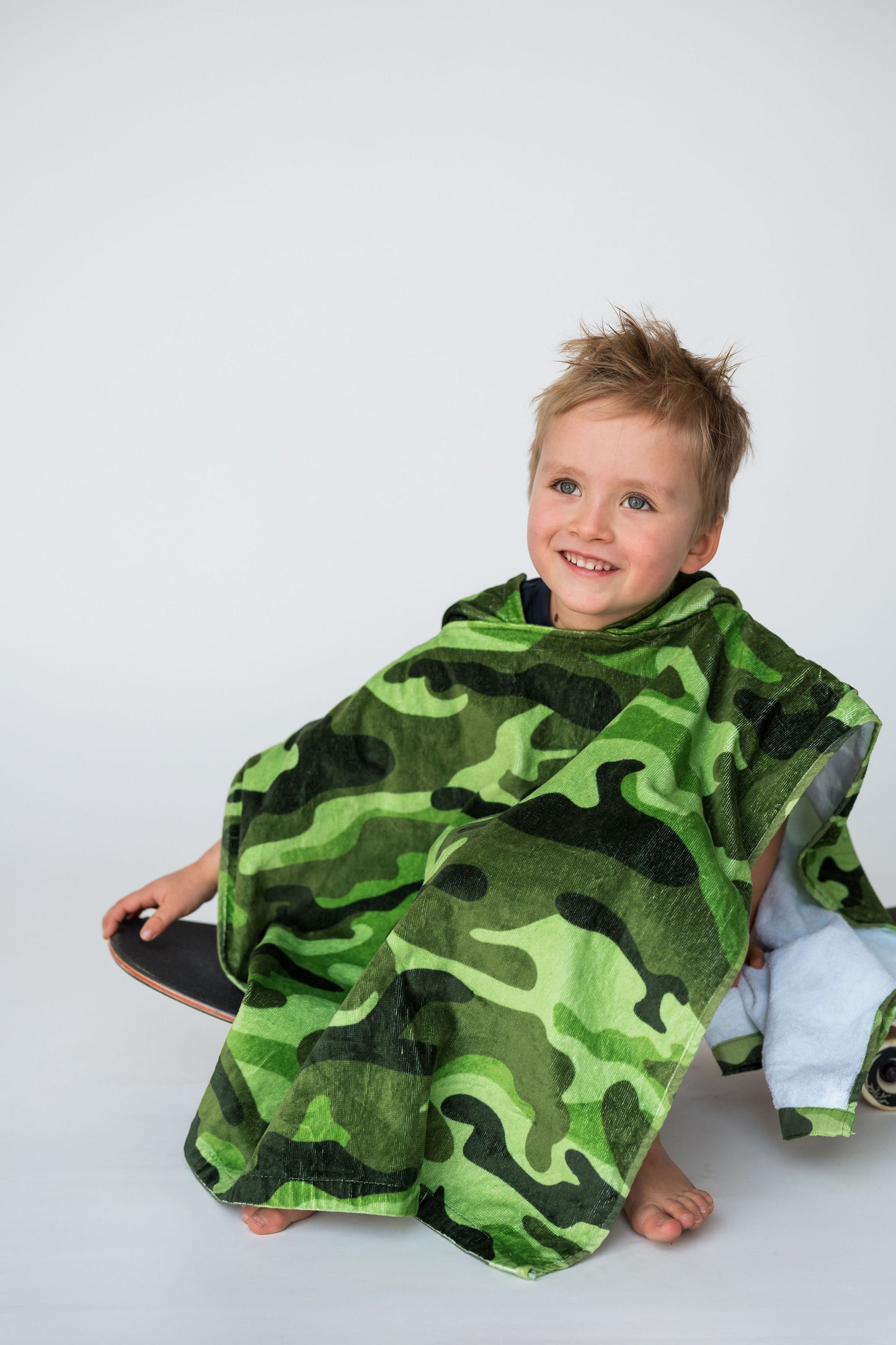 Camouflage Hooded Towel