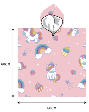 Unicorn Hooded Towel